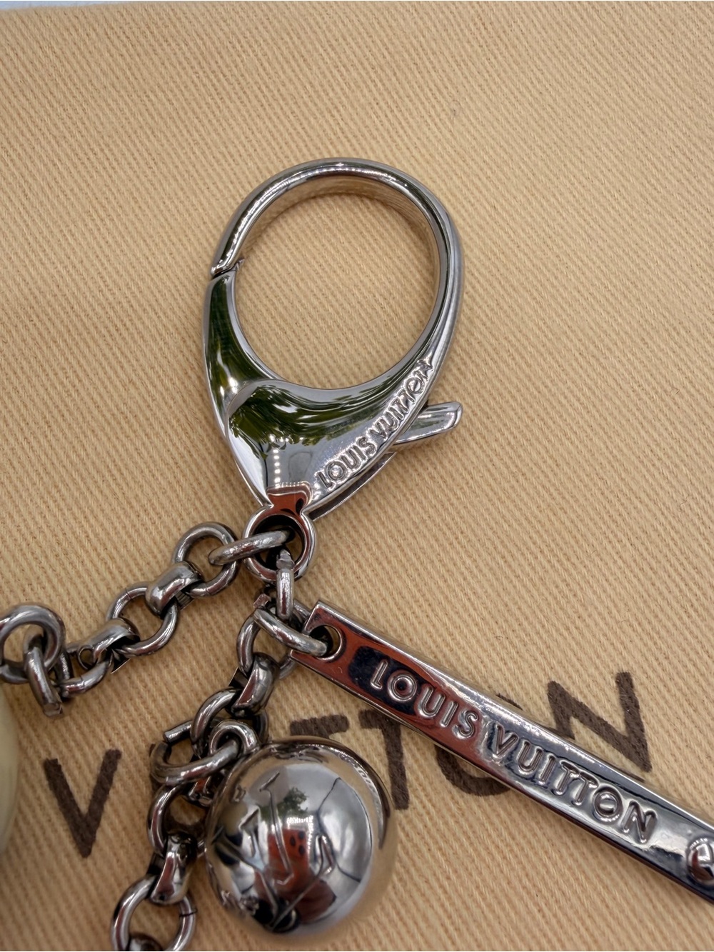 Louis Vuitton Mini Lin Croisette Bag Charm - Picture 5 of 9
